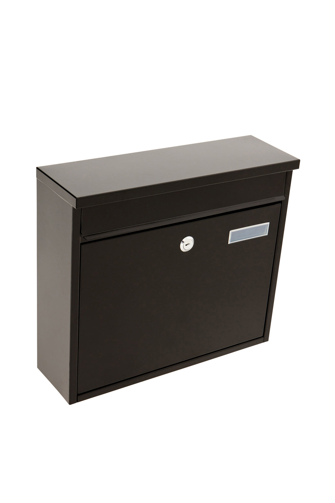 Barrow letterbox black front loading