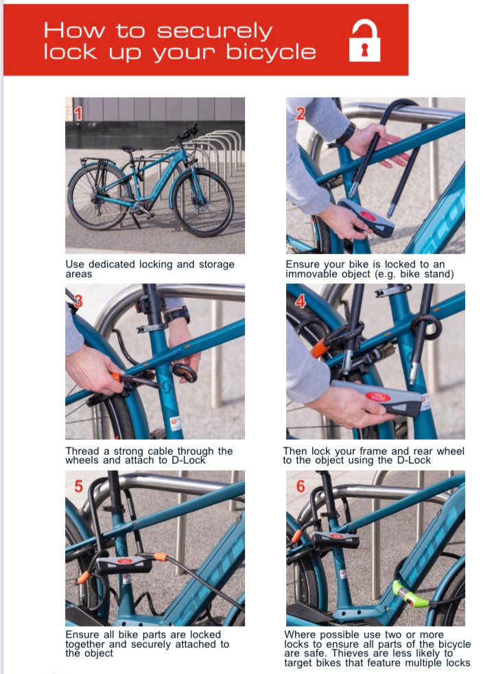 How to secure your bike 