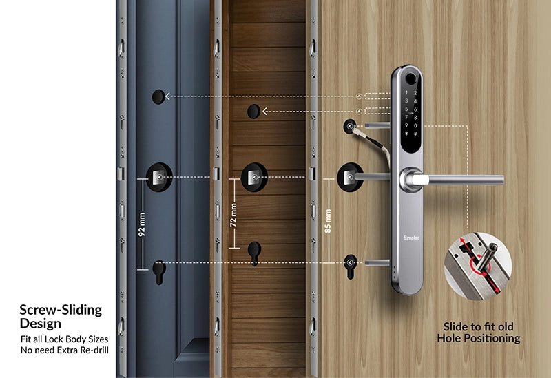 Simpled EF Slim Series Smart Lock