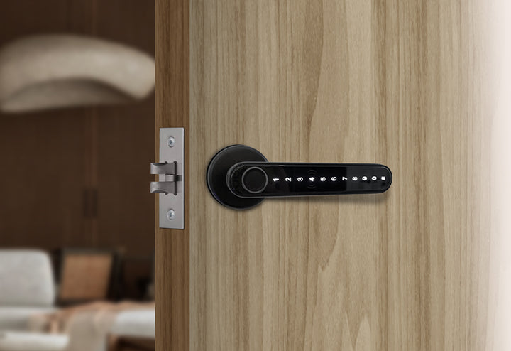 Simpled LF Leverline Smart Lock (Matte Black)